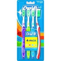 Raspall manual Shiny Clean ORAL-B, pack 4 u