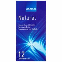 Preservativos naturales CONTACT, caja 12 uds