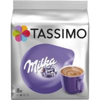 Chocolate en cápsulas TASSIMO MILKA, paquete 8 uds