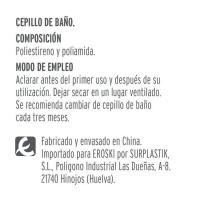 Raspall de bany belle, pack 1 u