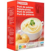 Puré de patates EROSKI, pack 4x125 g