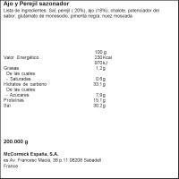 Ajo-perejil DUCROS, frasco 200 g