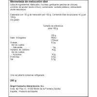 Melmelada de préssec LA VIEJA FABRICA Diet, flascó 280 g