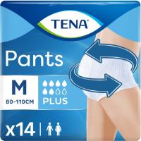 Pants de incontinencia plus Talla M TENA, paquete 14 uds
