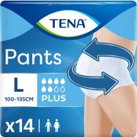 Pants de incontinencia plus Talla L TENA, paquete 14 uds