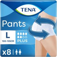Pants de incontinencia plus Talla L TENA, paquete 9 uds