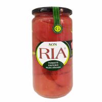 Tomate entero pelado SON RIA, frasco 660 g