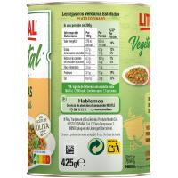 Llenties amb verdures LITORAL, llauna 430 g