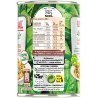 Garbanzos con espinacas LITORAL, lata 425 g