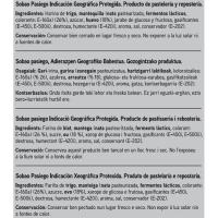 Sobao pasiego 100% mantega Eroski SELEQTIA, paquet 4 uds