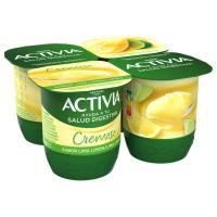 Bífidus cremoso sabor lima-limón ACTIVIA, pack 4x120 g