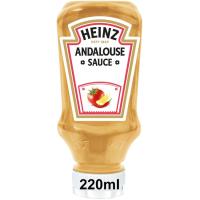 Salsa andalouse HEINZ, bocabajo 220 ml