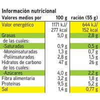 Pa d`hamburguesa amb sèsam EROSKI, 4 u., paquet 220 g