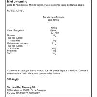 Miel de faringola ALEMANY, tarro 500 g