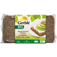 Pa de sègol integral amb civada GERBLÉ BIO, paquet 500 g