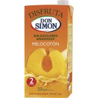 Néctar de melocotón DON SIMON Disfruta, brik 2 litros