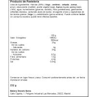 Magdalena 0% azúcar LA BELLA EASO, 8 unid., paquete 232 g