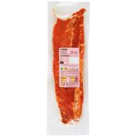 Tira de costella porc sabor barbacoa EROSKI, sobre aprox. 500 g