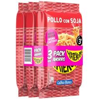 Fideos orientales de pollo-soja YATEKOMO, bag pack 3x79 g