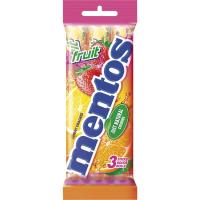 Caramels de fruita MENTOS, pack 3x38 g