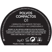 Polvos compactos 01 belle&MAKE-UP, pack 1 unid.