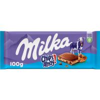 Chocolate con MILKA CHIPS AHOY, tableta 100 g