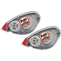 Cinta correctora blanca de 4,2mm Roller Compact PRITT, Pack 2 uds