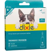 Pipeta fipronil para perro mediano 10-20 kg DIXIE, pack 4 uds
