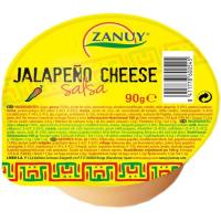 Salsa jalapeño cheddar ZANUY, terrina 90 g
