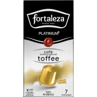 Cafè amb Toffee FORTALEZA, caixa 10 monodosis