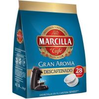 Cafè descafeïnat MARCILLA, paquet 28 monodosis