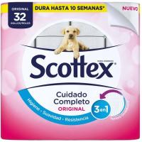 Paper higiènic original SCOTTEX, paquet 32 rotllos