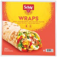Wraps sin gluten SCHAR, paquete 160 g