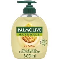 Jabón de manos leche-miel PALMOLIVE, dosificador 300 ml