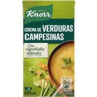 Crema de verduras campesinas KNORR, brik 500 ml