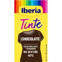 Tinte ropa color chocolate IBERIA, caja 1 ud