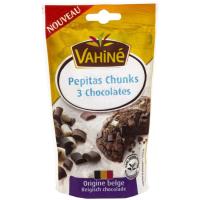 Llavors Chunks 3 xocolates VAHINÉ, bossa 100 g