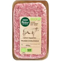 Picada de boví EROSKI NATUR BIO, safata 400 g