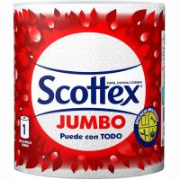 Papel de cocina jumbo SCOTTEX, paquete 1 rollo