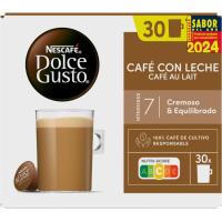 Café con leche DOLCE GUSTO, caja 30 uds