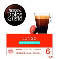 Café Lungo Descaffeinato DOLCE GUSTO, caja 16 cápsulas