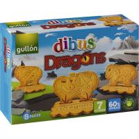 Galleta Dibus Drangons GULLÓN, 8 uds, caja 330 g