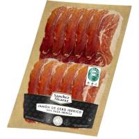 Jamón ibérico cebo 50% raza ibérica SANCHEZ ALCARAZ, sobre 150 g