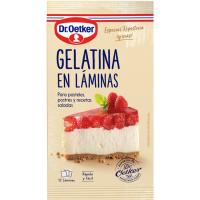 Gelatina en làmines DR. OETKER, sobre 20 g