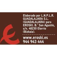 Natilles de xocolata EROSKI, pack 4x120 g