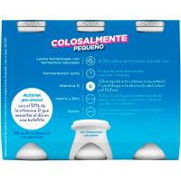 Yogur para beber natural ACTIMEL, pack 6x100 ml