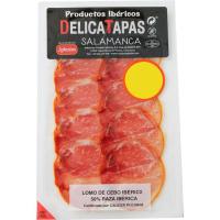 Delicatapas lomo ibérico cebo 50% raza ib.IGLESIAS, sobre 40 g