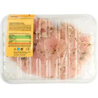 Filets de pit de pollastre pollastre amb allada EROSKI, safata peso aprox. 400 g