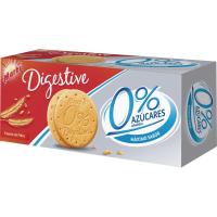 Galleta Digestive 0% azúcares añadidos MARBÚ, caja 400 g