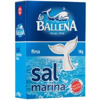 Sal marina fina LA BALLENA, paquet 1 kg